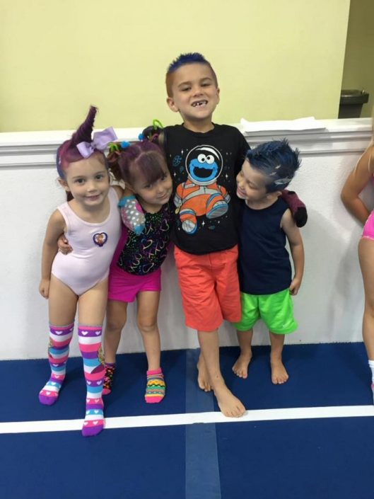 Gymnastics Birthday Party